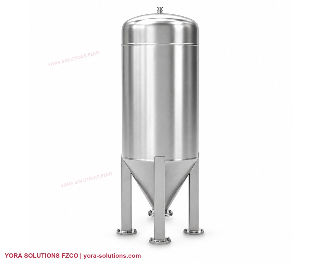 Continuous sand filter vessel presented by YORA Solutions FZCO.