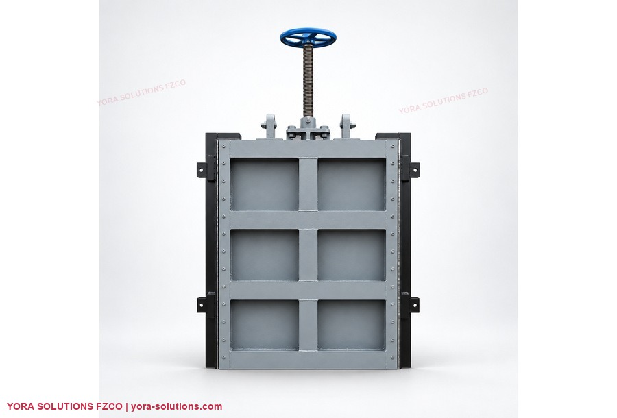 Rectangular penstock gate presented by YORA Solutions FZCO.